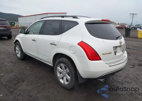 2007 Nissan Murano Sl from USA, damaged, VIN JN8AZ08W97W651335